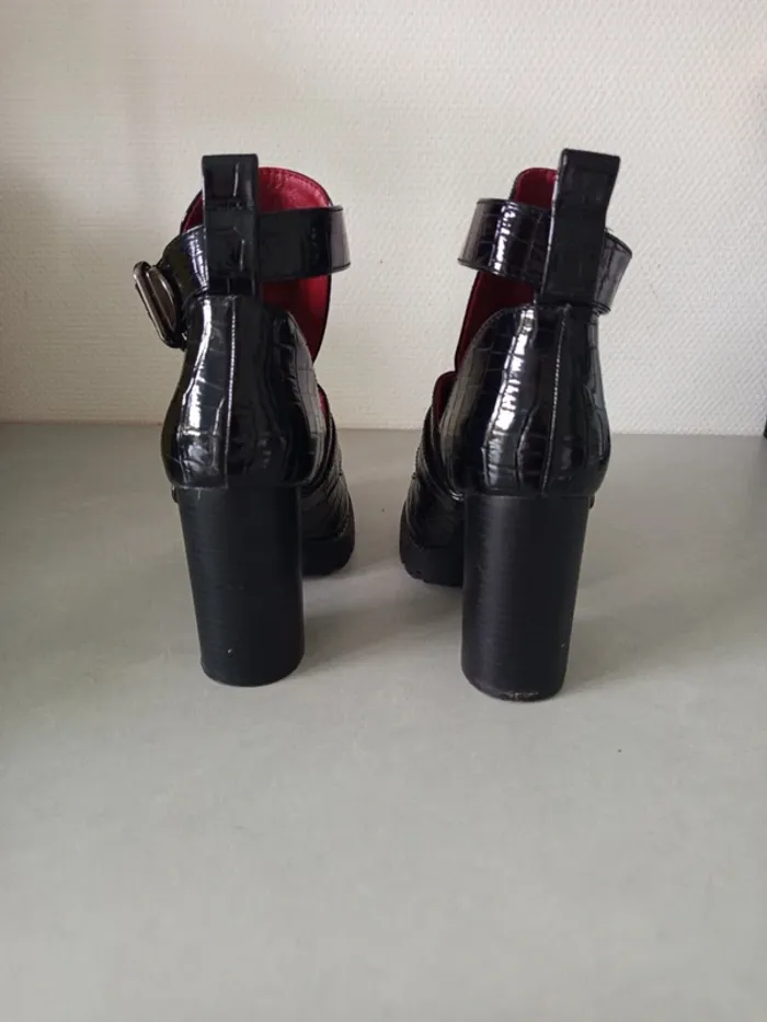 Bottine à talons hauts femme - photo numéro 5
