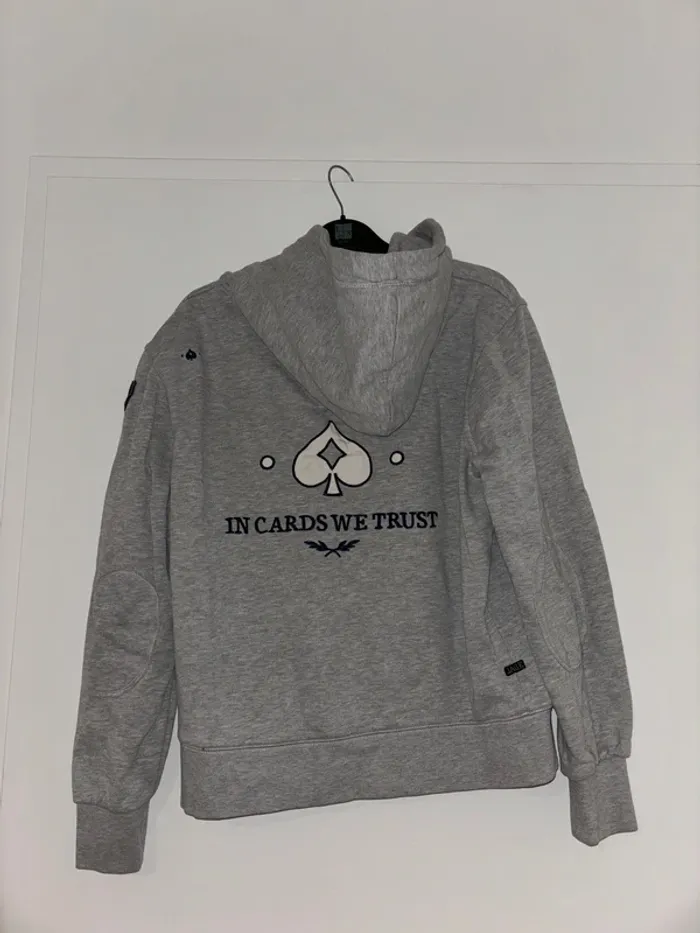 Sweat à capuche zippé JAQK taille L - photo numéro 2