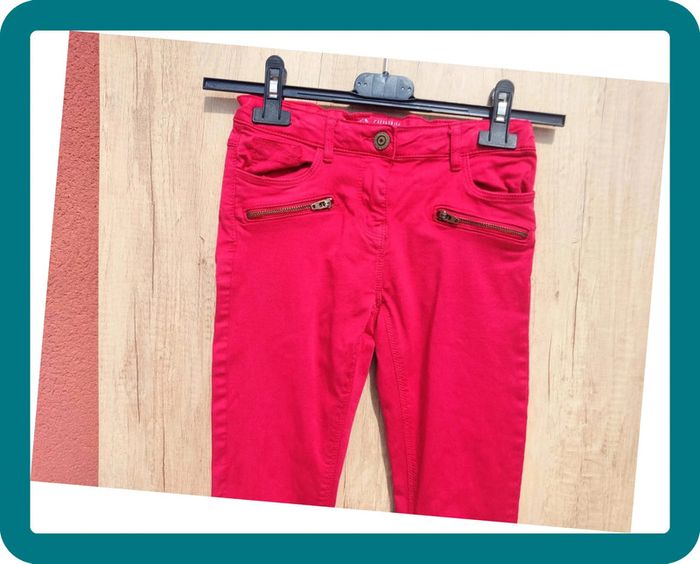 Jeans rouge Tao Tape à l'oeil 9 ans - photo numéro 2