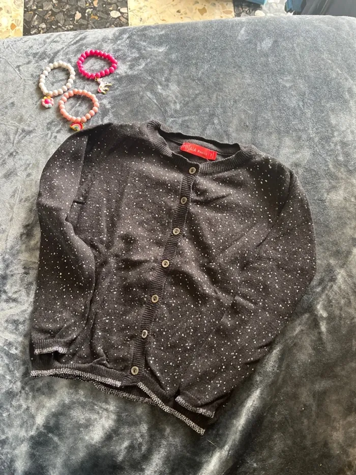 Gilet 4 ans fille