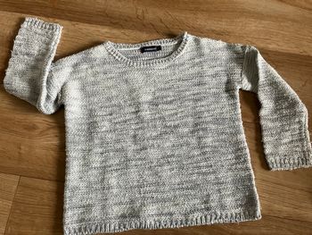 Pull gris fille 4 ans