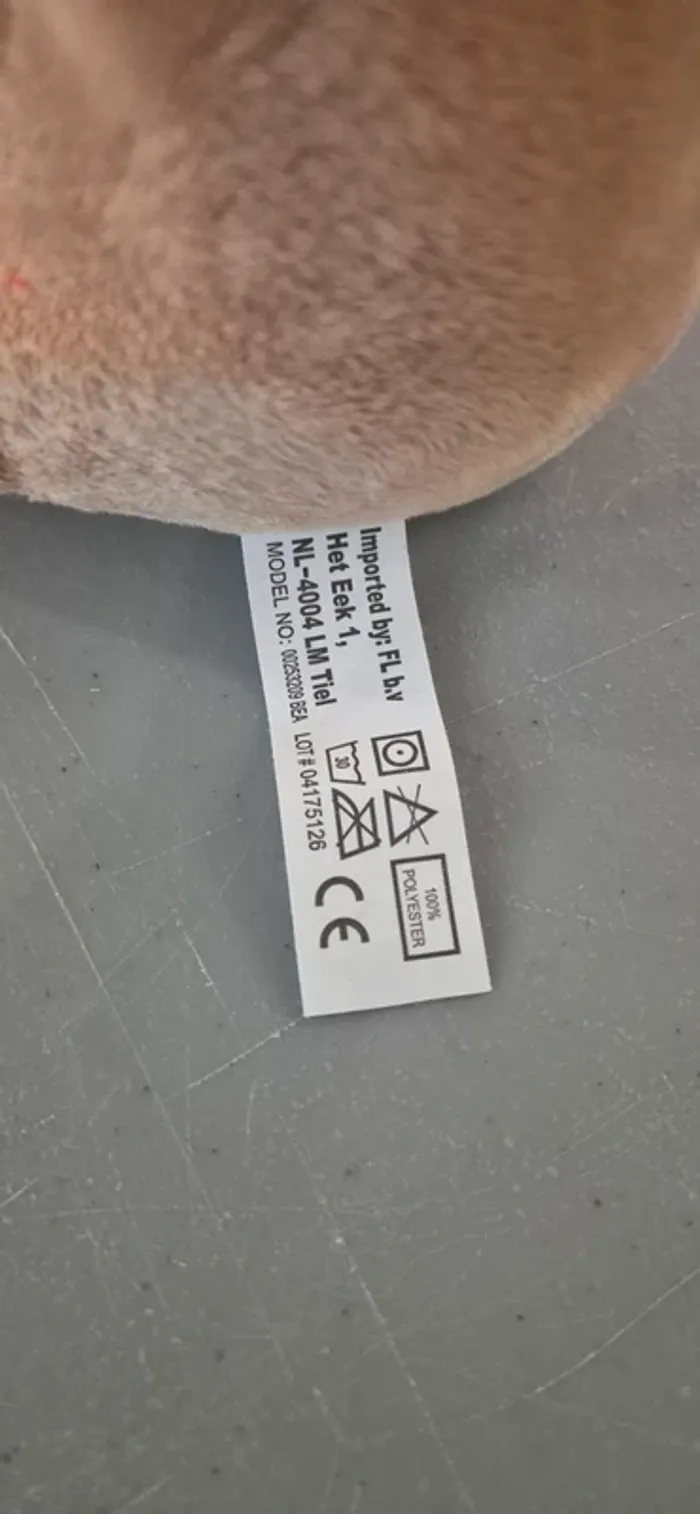 Peluche avec couverture - photo numéro 2