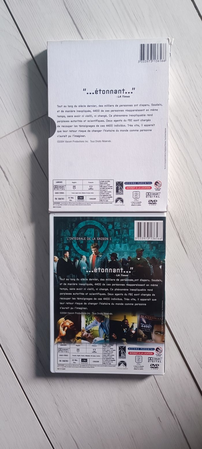 💿 Coffret DVD Les 4400 Saison 1 💿 - photo numéro 2