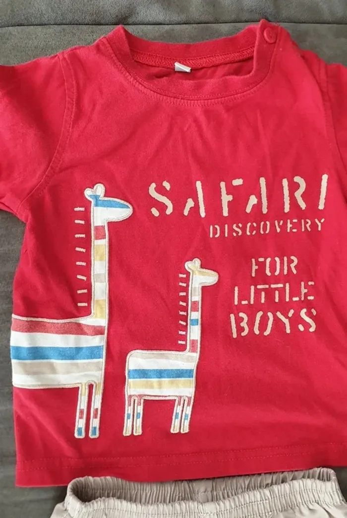 Ensemble été safari 2 ans - photo numéro 2