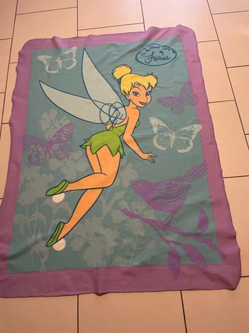 Plaid disney fée clochette