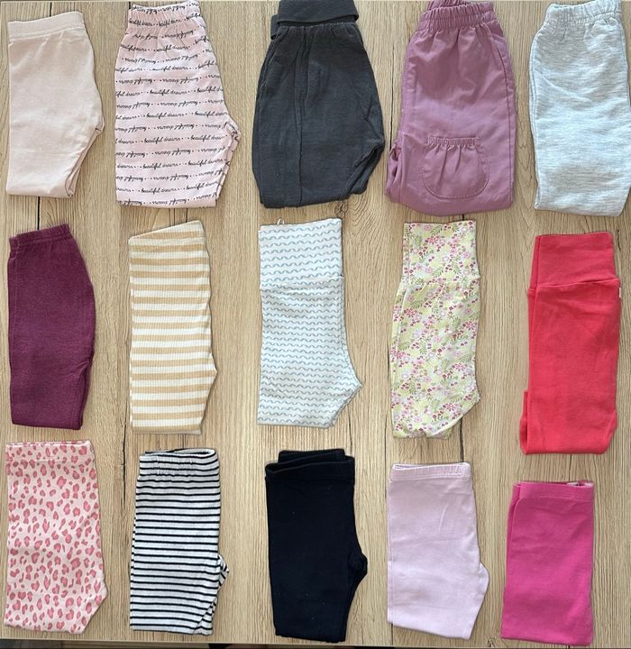 Lot de 15 leggings