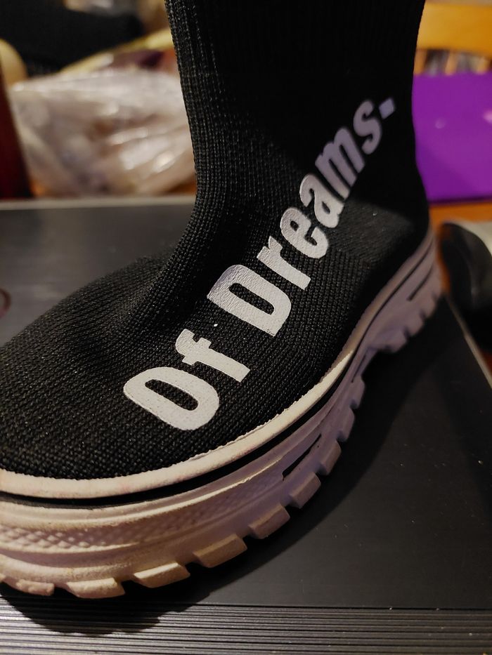 Basket chaussettes garçon