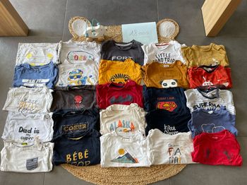 Lot tee shirt ML 18 mois