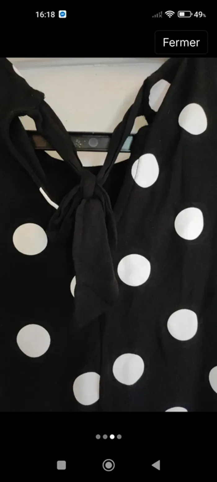 Très beau haut a pois - photo numéro 3