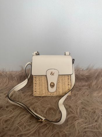 Sac à main en paille.