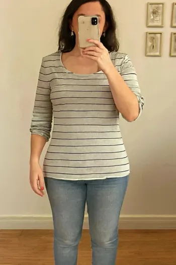 Tee shirt manche 3/4 - Taille 36 / S