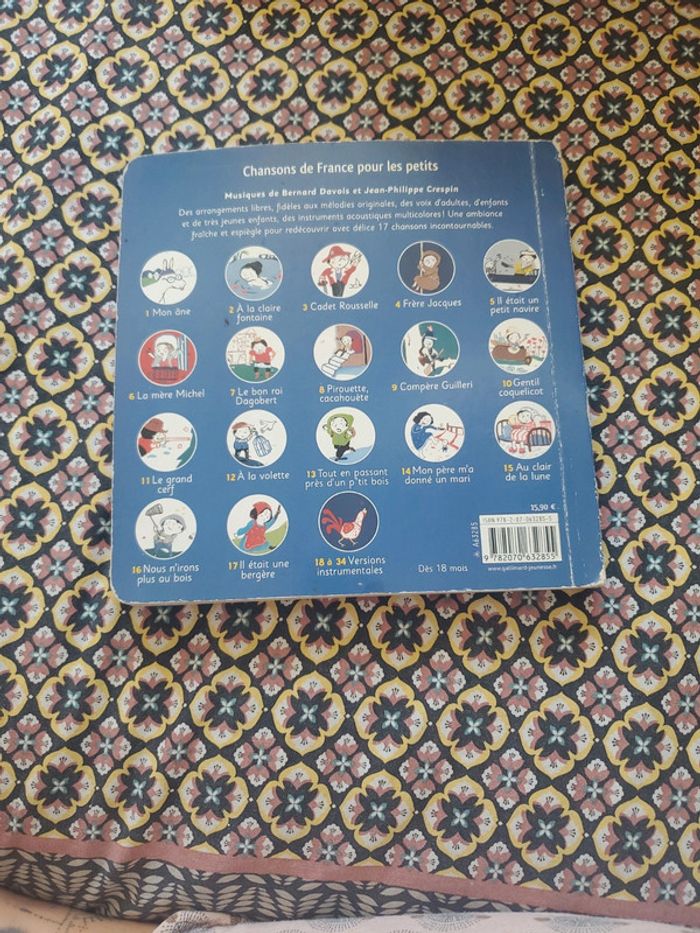 Livre de comptines avec cd - photo numéro 3