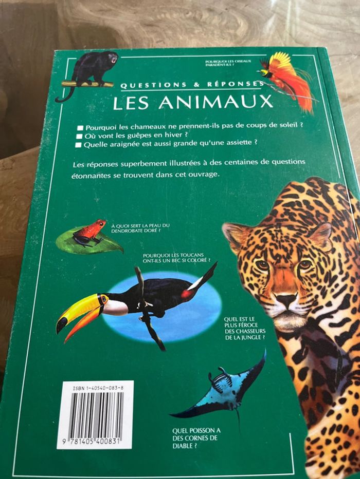 Livre « questions & réponses Les animaux » - photo numéro 3