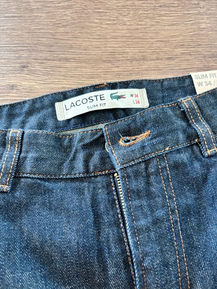 Neuf - Jean droit Lacoste - photo numéro 2