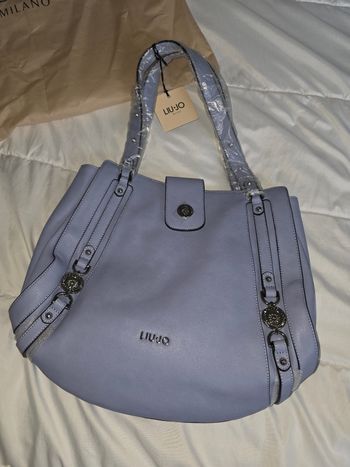 Sac à main ou bandoulière de la marque Liu Jo coloris bleu - NEUF