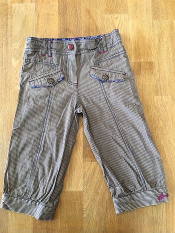 Pantalon rayé sergent major