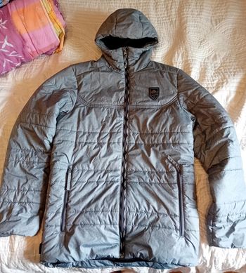Blouson hiver gris