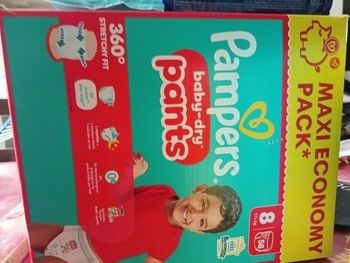 Pants pampers taille 8
