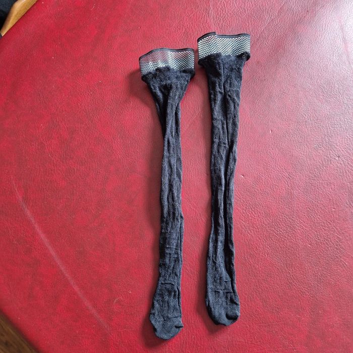 Mi bas noir dentelle