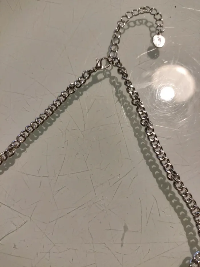 Collier pêche rosé - photo numéro 3