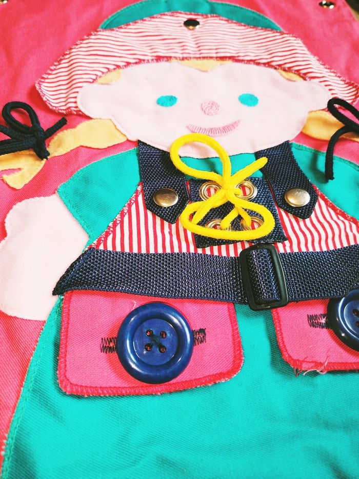 👋Panneau d'éveil d'apprentissage multi activités busy board en tissu marque Nathan - photo numéro 3