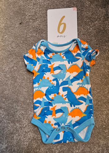 Bodie manche courte 6 mois