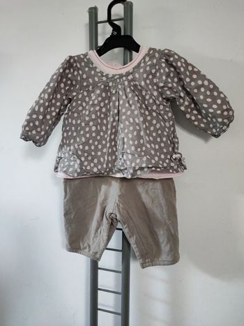 Ensemble haut plus pantalon intégré