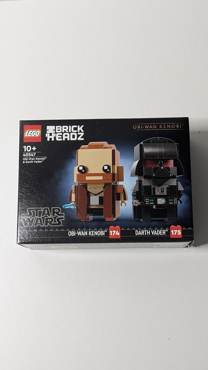 [Lego] Set Brickheadz Star Wars Obi-Wan Kenobi&Darth Vader 40547