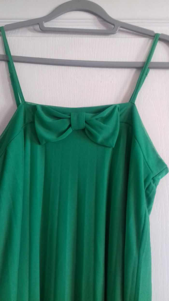 Robe verte M - photo numéro 2