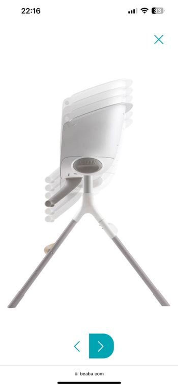 Chaise haute beaba up and down - photo numéro 6