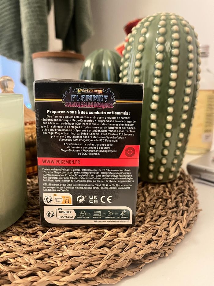 Pokemon Bundle Flammes Fantasmagoriques ME02 Lot de boosters - photo numéro 7