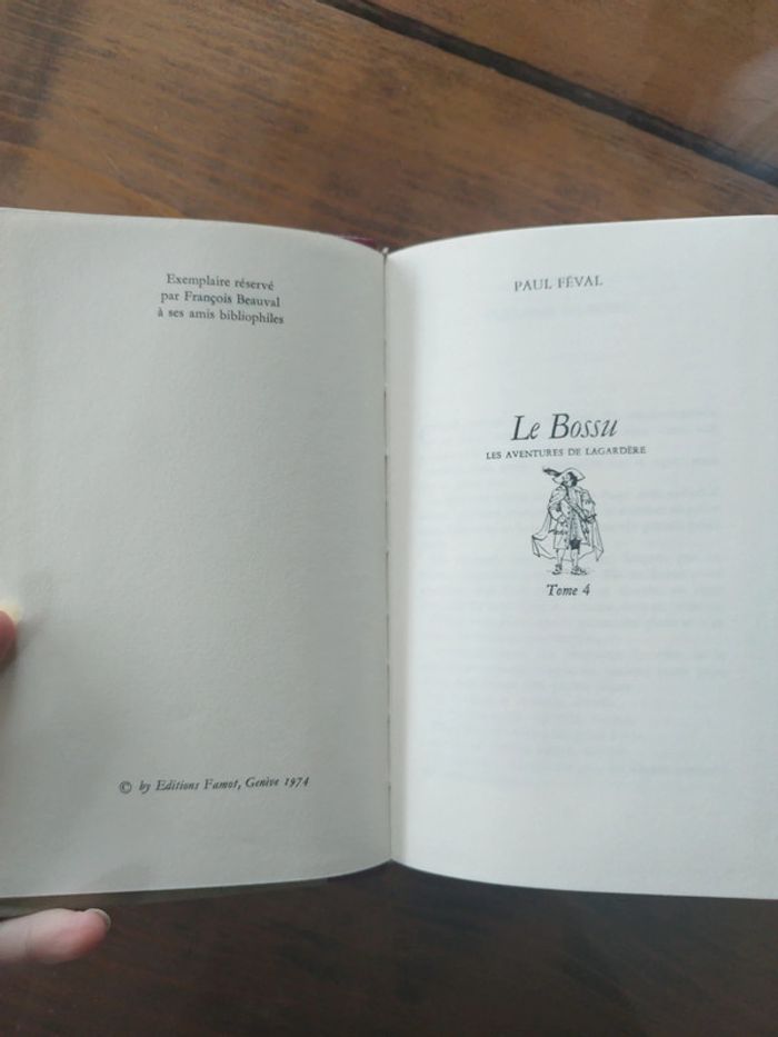 Le bossu Tome 4 édition Famot - photo numéro 2
