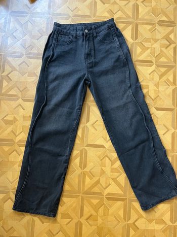 Jean taille haute noir M