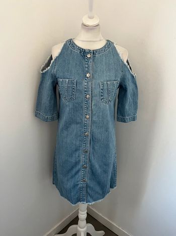 Robe en jean boutonnée Maje S