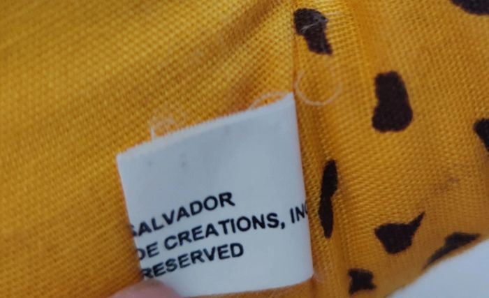 Peluche Grenouille jaune/noir El savador - photo numéro 6
