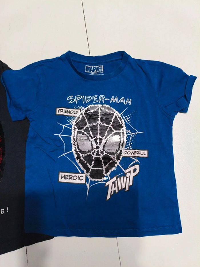 2 t-shirt spider-man - photo numéro 2