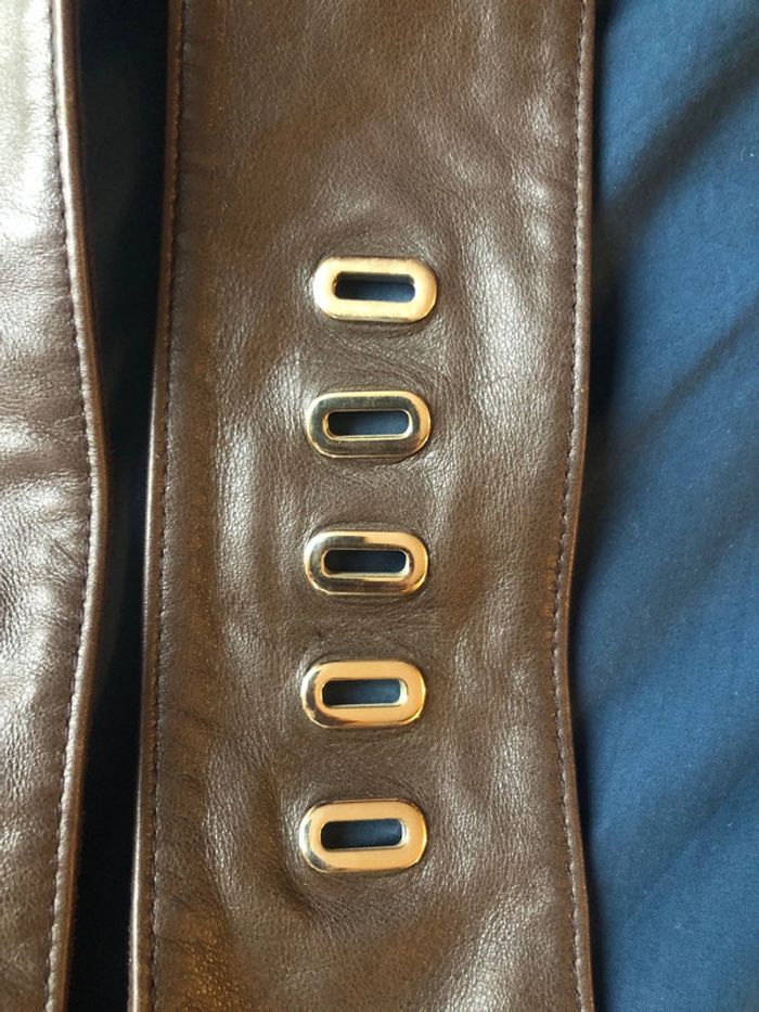 Ceinture en cuir 85/34 Bally - photo numéro 3