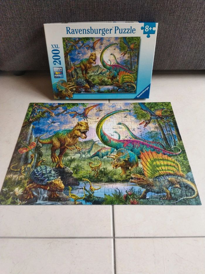 Puzzle dinausaures 200 pieces