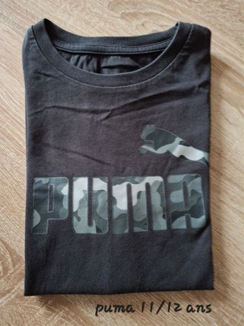 Tee shirt puma 11/ 12 ANS