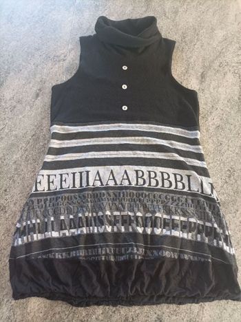 Robe pull sans manches taille L Gémo