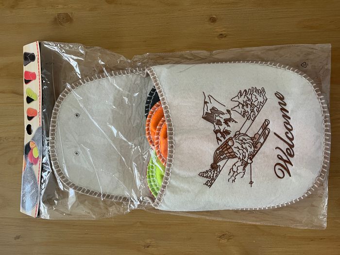 Set de pantoufles pour invités - Gnomes - Neuf