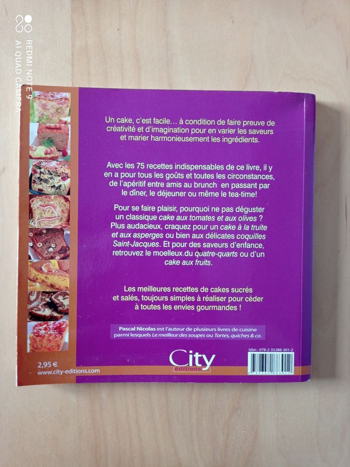 Livre de recettes La folie des cakes, NEUF - photo numéro 6