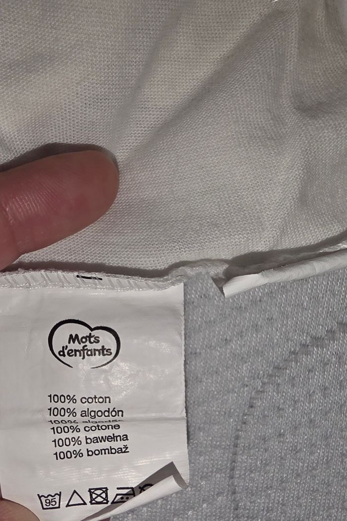 Drap housse blanc 120×60cm - photo numéro 2