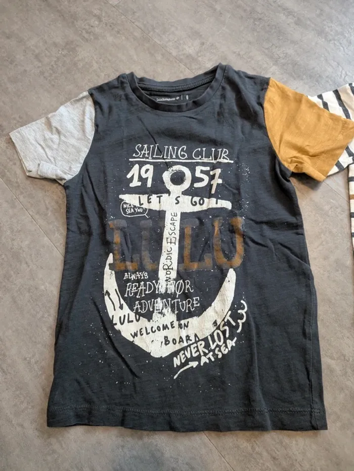 Lot t-shirts garçon 6 ans comme NEUFS Lulu Castagnette - photo numéro 2