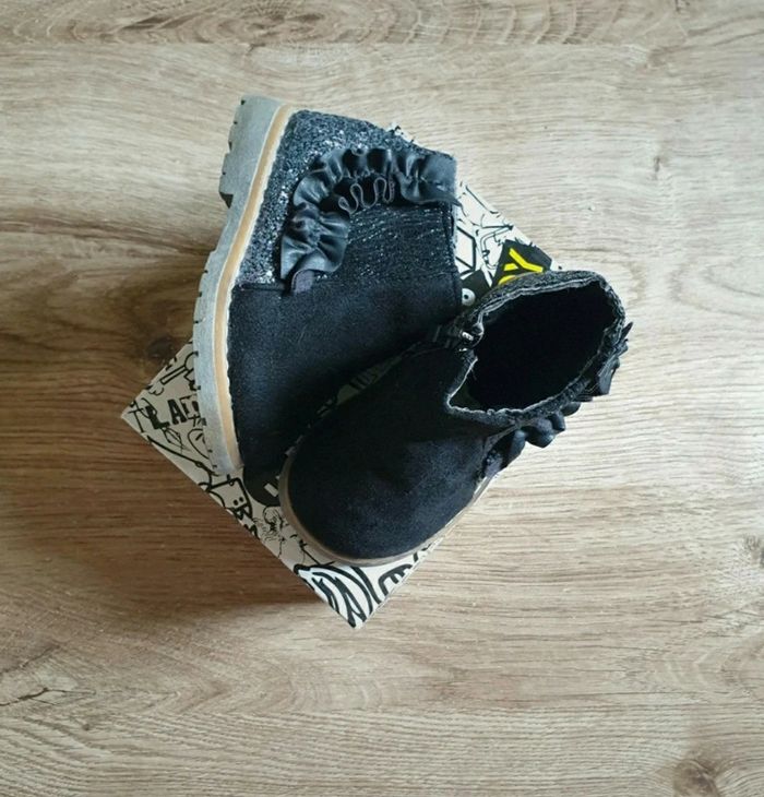 🩷 Bottines brillantes avec fermetures Rock and joy pointure 23