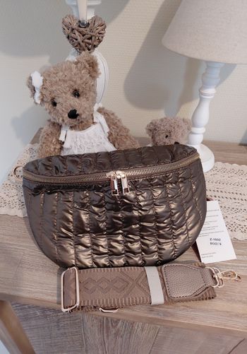 Banane marron bronze métallisée