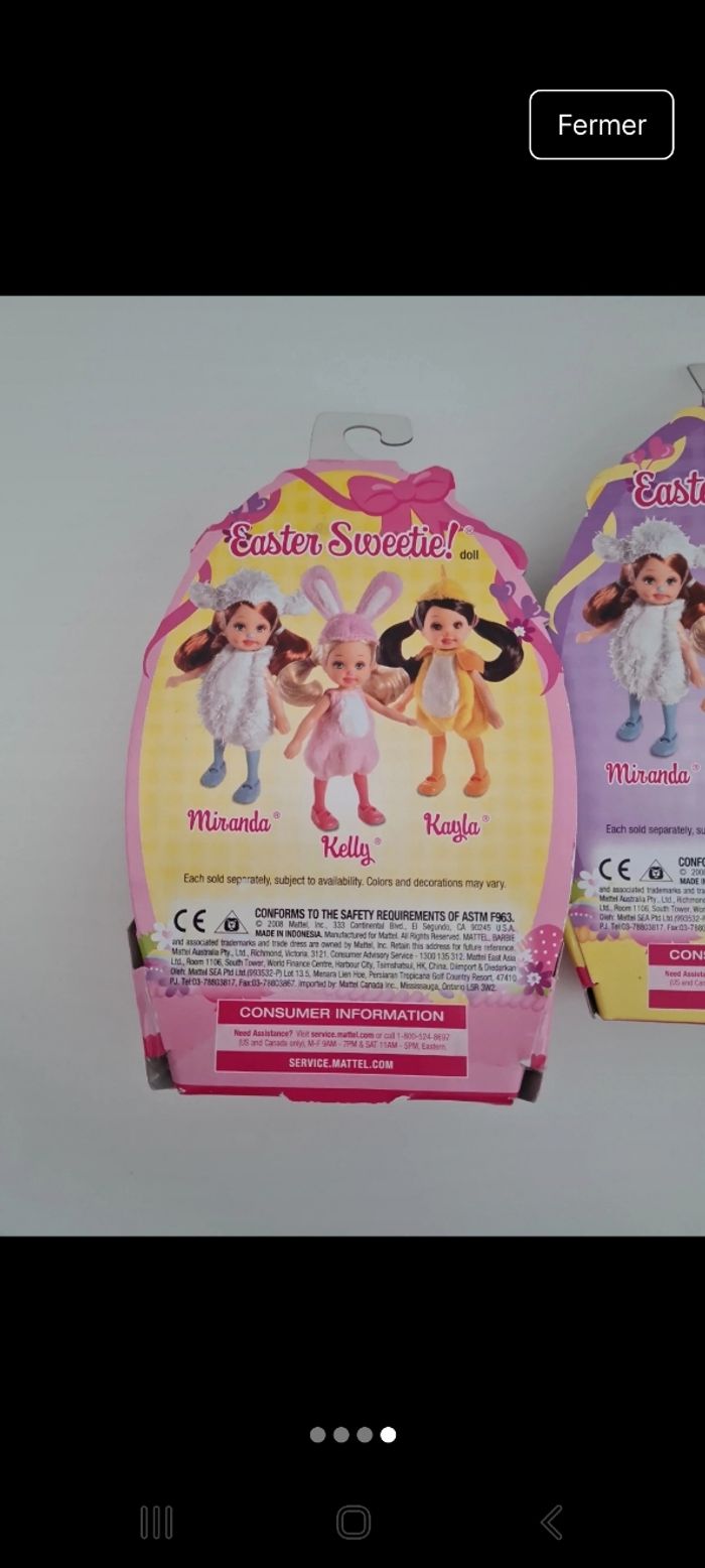 Lot de 2 poupées kelly club - photo numéro 4