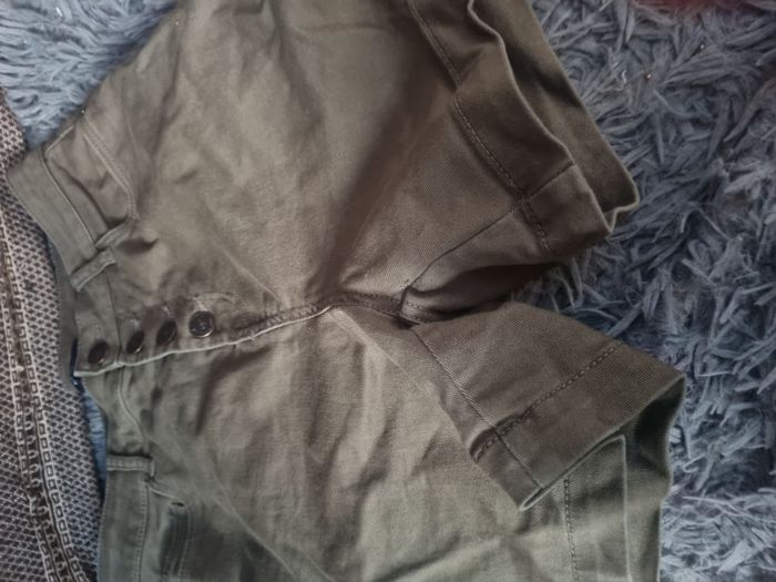 Short taille haute kaki 36 - photo numéro 6