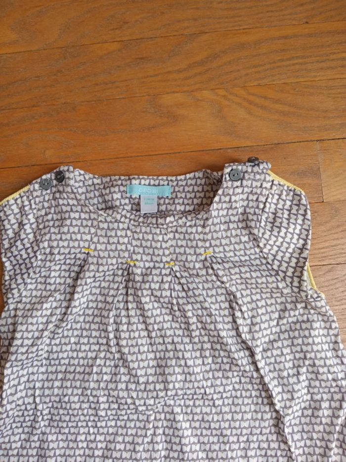 Robe été sans manches Obaibi coton 23 mois - photo numéro 4