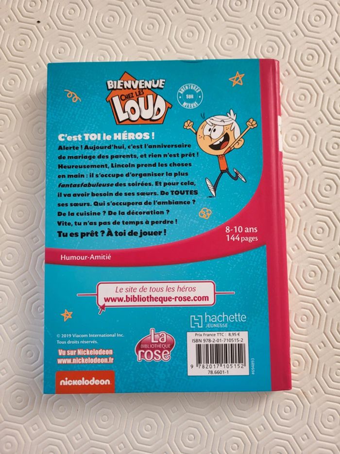 Livre Bienvenue chez les louds - photo numéro 2